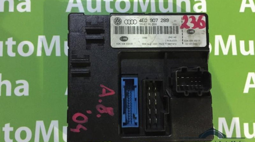 Calculator confort Audi A8 (2002-2009) [4E_] 4E0907289