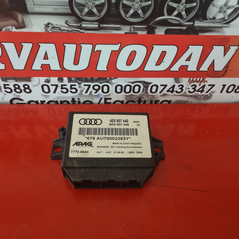 Calculator confort Audi A8 (2002-2009) [4E] D3 3.0 Motorina 2008, 4E0907440