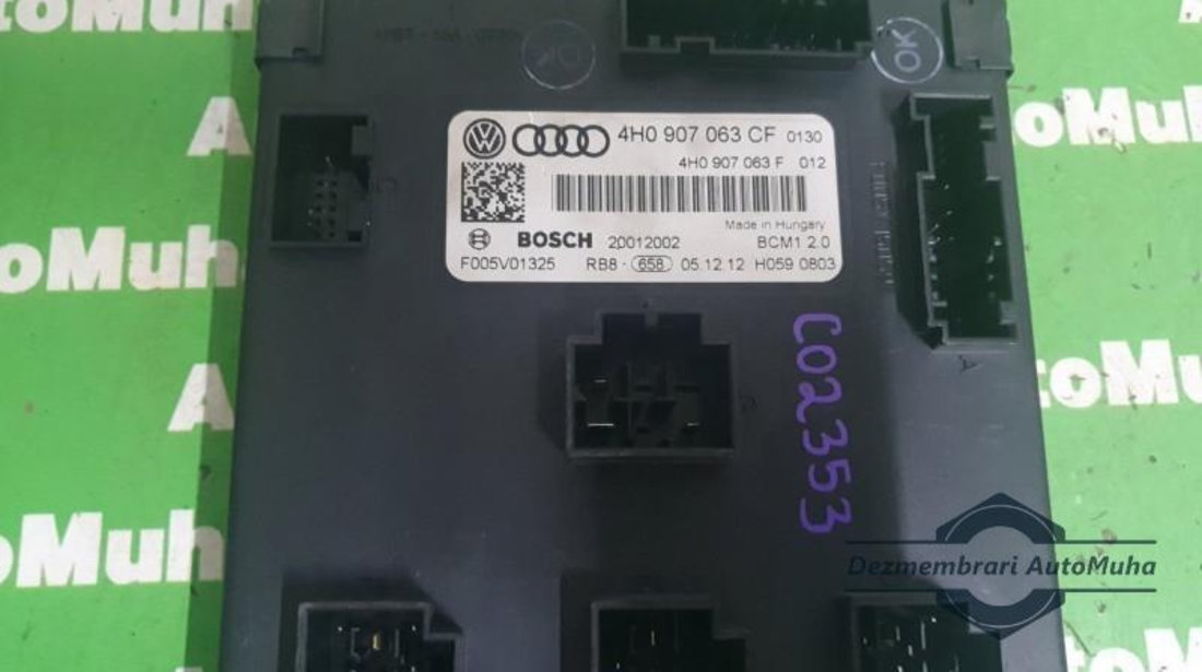 Calculator confort Audi A8 (2009->) [4H_] 4h0907063cf