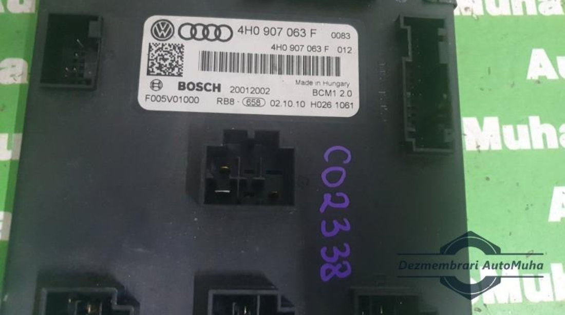 Calculator confort Audi A8 (2009->) [4H_] 4h0907063f
