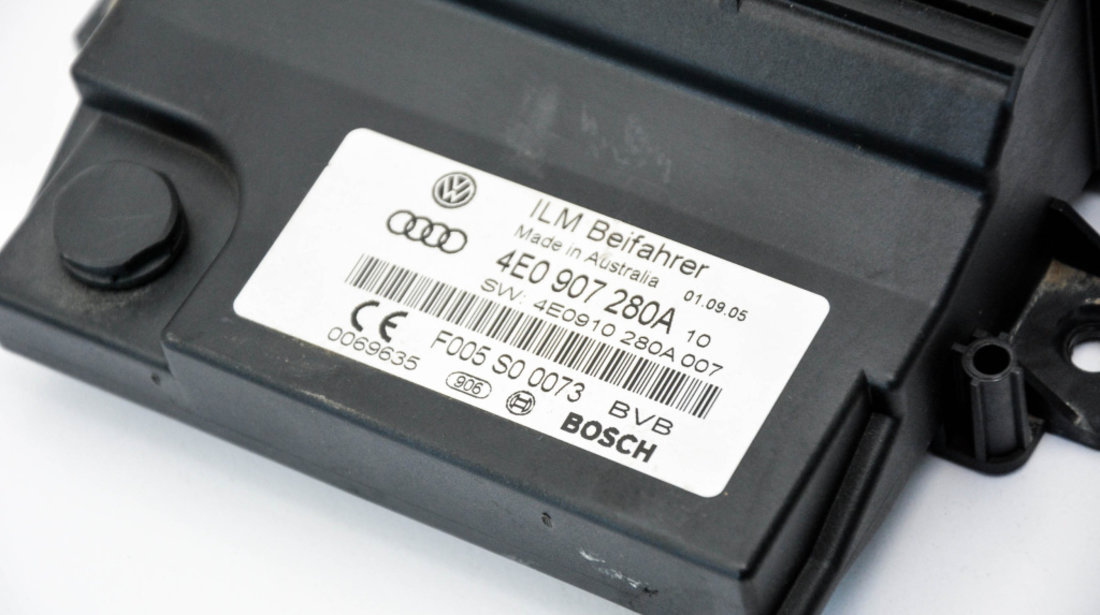 Calculator Confort Audi A8 (4E) 2002 - 2010 4E0907280A, 4E0910280A