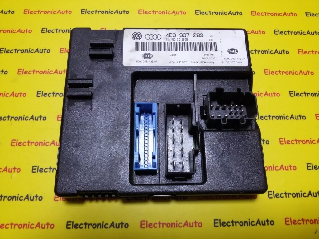 Calculator confort Audi A8 4E0907289, 4E0910289B, 5DK00843207,
