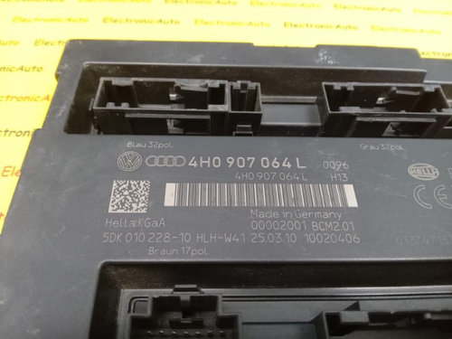 Calculator confort Audi A8 4H0907064L, 5DK01022810, BCM201, BCM2