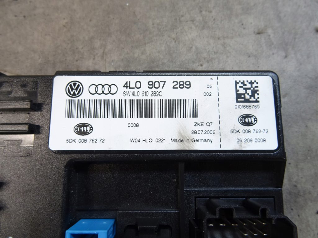 Calculator confort Audi Q7, 4L0907289, 4L0910289C,
