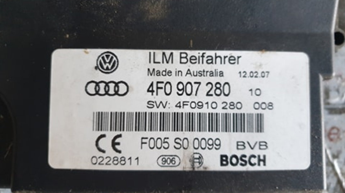 Calculator confort Audi Q7 cod piesa: 4f0907280