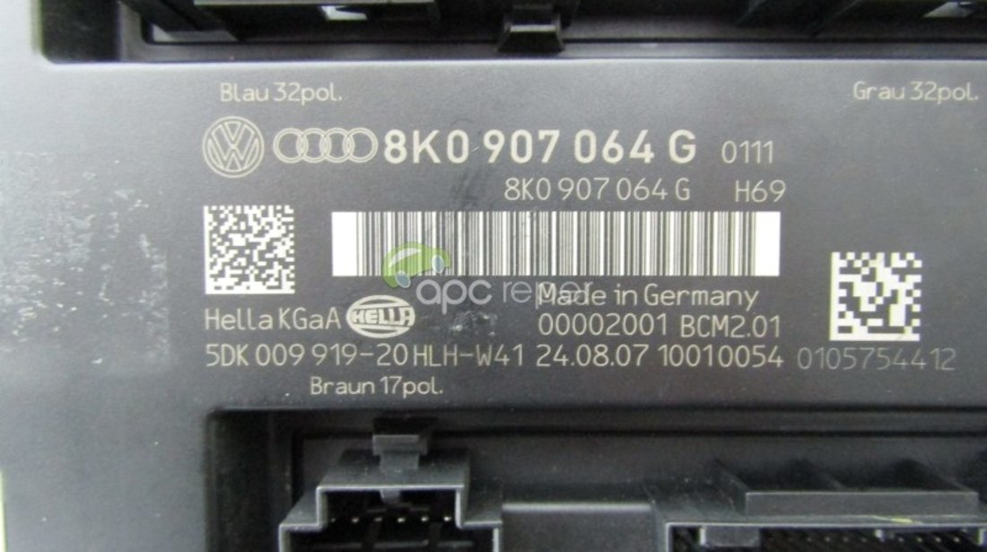 Calculator Confort (BCM 2) Audi A4 B8 8K / A5 8T - Cod: 8K0907064G