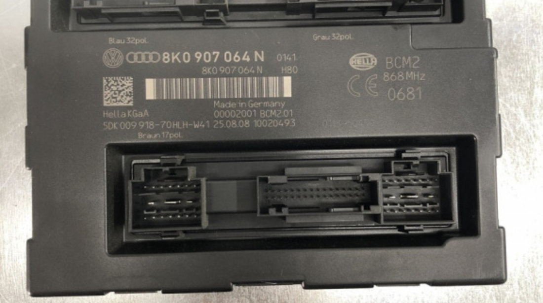 Calculator confort bcm Audi A4 B8 Avant 2.0 TDI DPF Multitronic, 143cp sedan 2010 (8K0907064N)