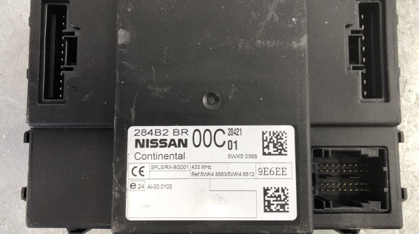 Calculator confort bcm Nissan Qashqai 1.6 dCi Manual, 130cp R9M sedan 2012 (284B2BR)