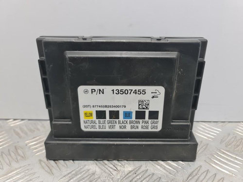 Calculator confort BCM Opel Adam 2012-2019 13507455