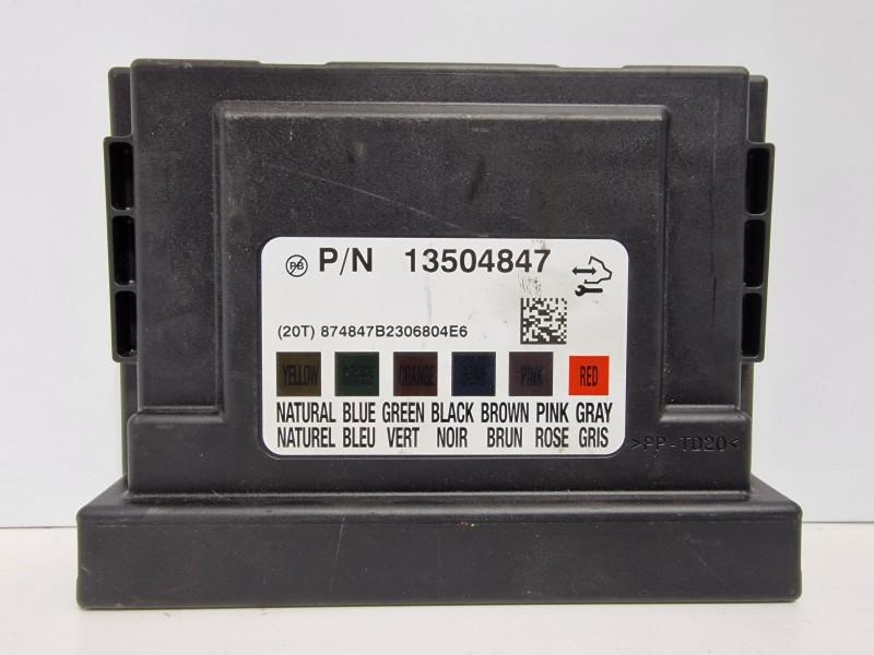 Calculator confort BCM Opel Astra J facelift 2012-2015 13504847