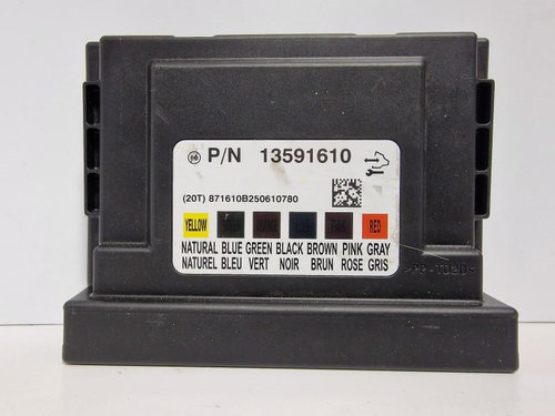 Calculator confort BCM Opel Zafira C Tourer facelift 2016-2019 13591610