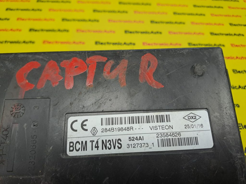 Calculator Confort BCM RENAULT CAPTUR 284B19848R, 23584626