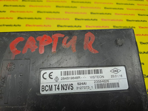 Calculator Confort BCM RENAULT CAPTUR 284B19848R, 23584626