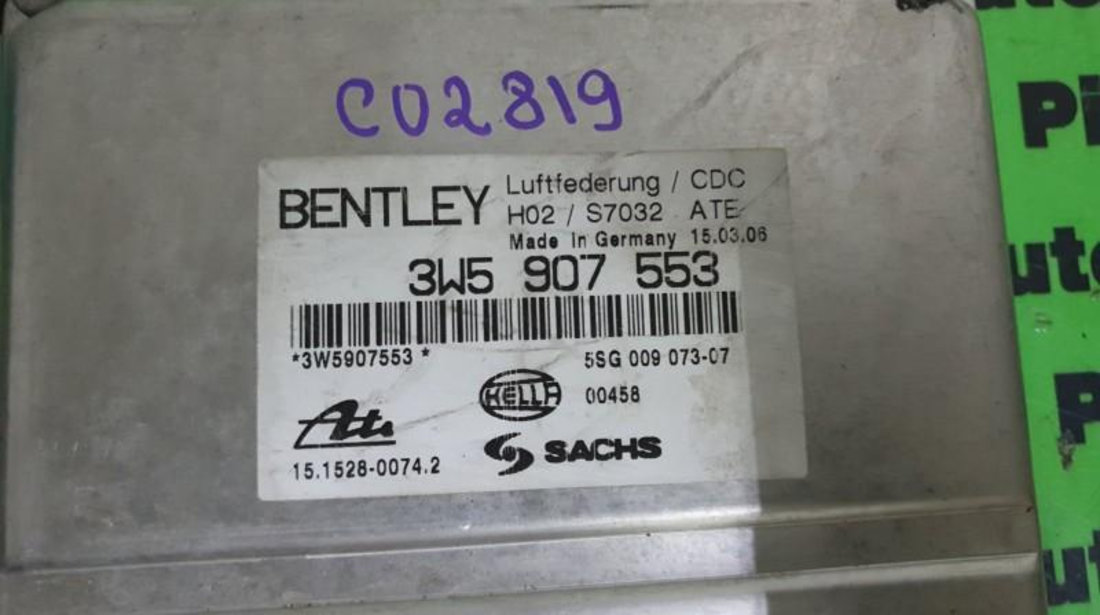 Calculator confort Bentley Continental Flying Spur (2005->) 3w5907553