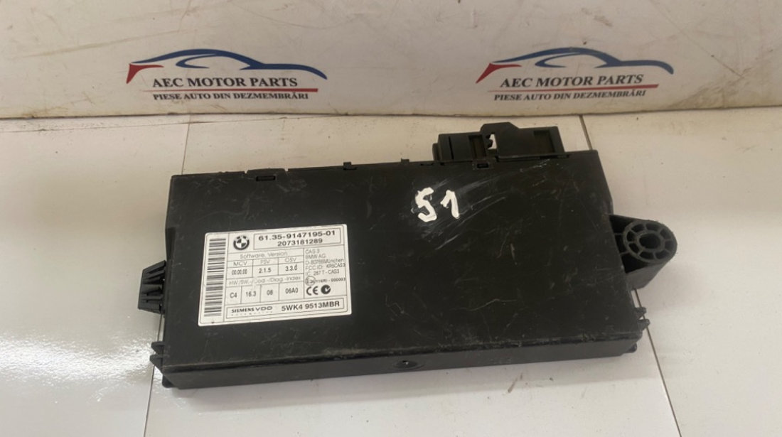 Calculator confort BMW 3 5 E60 E61 E90 E91 6135914719501 / 9147195-01