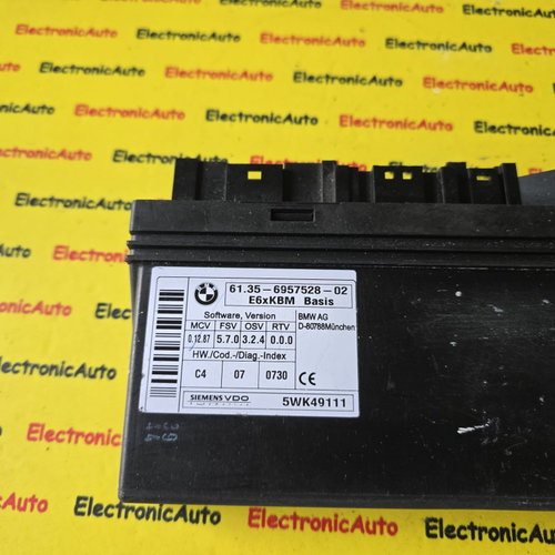 Calculator confort BMW E60 6135695752802, 5WK49111,