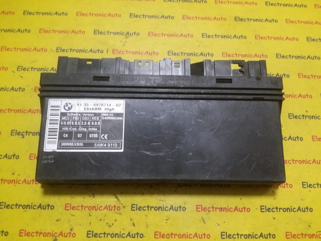 Calculator confort BMW E60 E61 61356978714