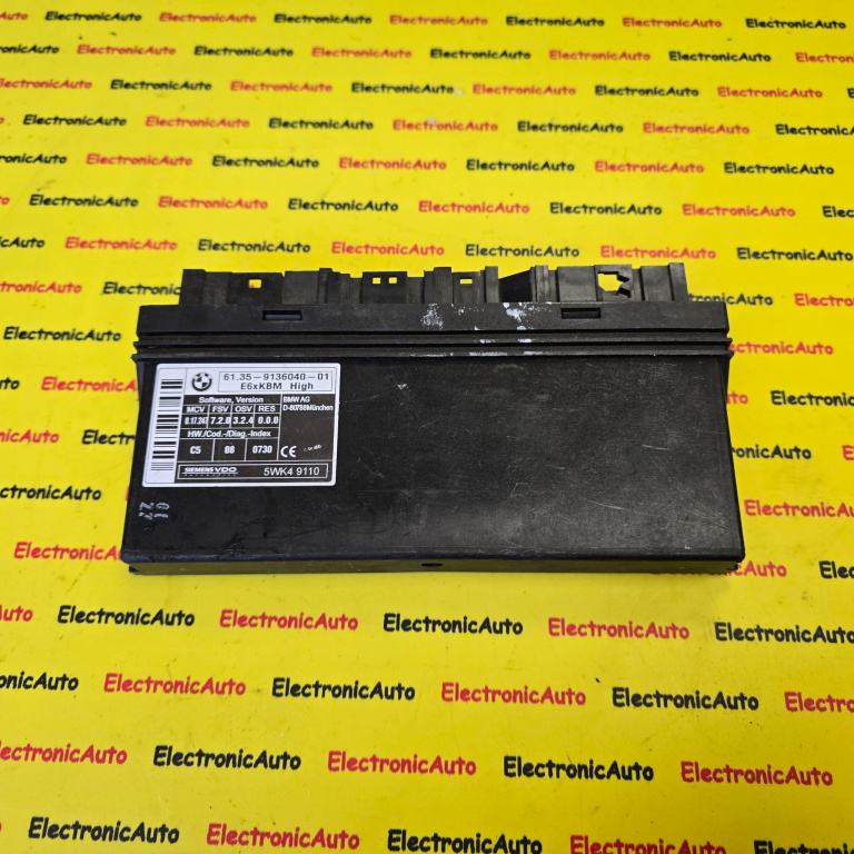 Calculator confort BMW E60 Seria 5, 6135913604001, 5WK49110,