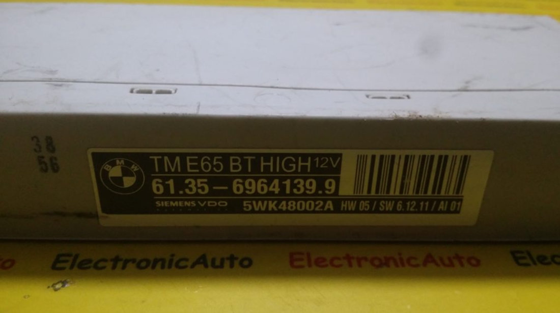 Calculator Confort BMW E65 E66 613569641399, 5WK48002A