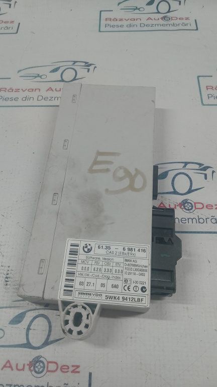 Calculator confort BMW E90, 6981416