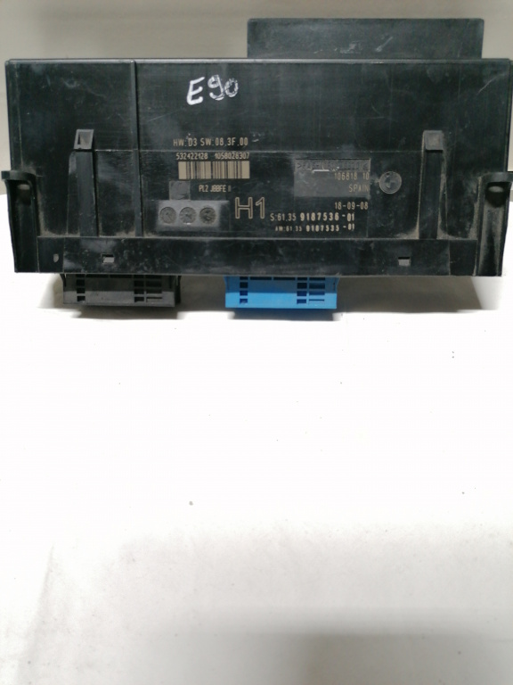 Calculator confort BMW Seria 3 (2005-2012) [E90] 2.0 Motorina 2009, 61359187536, 9187536 / 61356983302 / 61359226328
