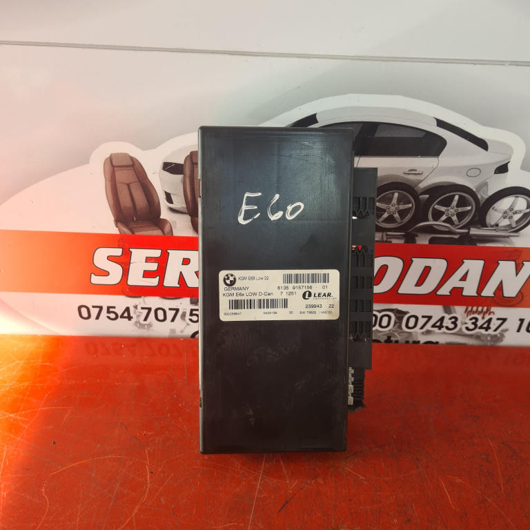 Calculator confort BMW Seria 5 (2003-2010) [E60] 2.0 Motorina 2007, 61359157156 / 9157156