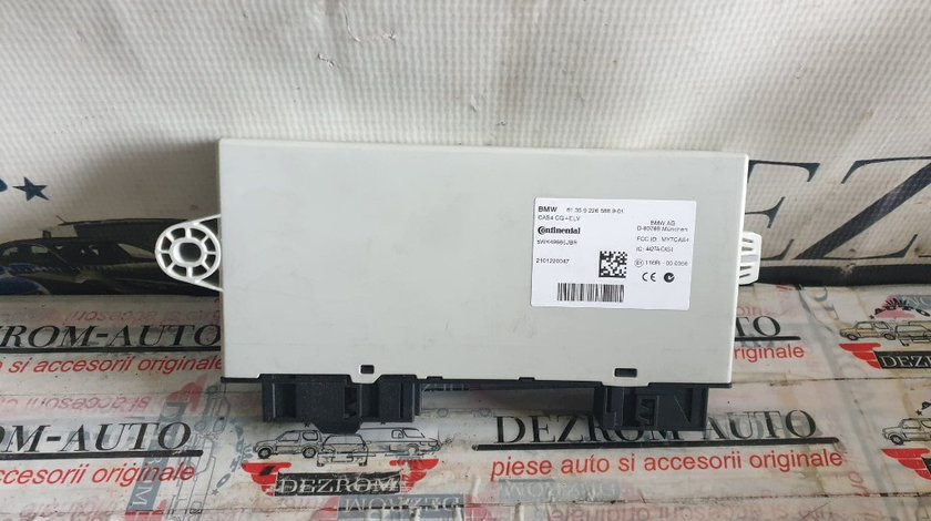 Calculator confort BMW Seria 5 F07 GT LCi cod piesa : 9226588