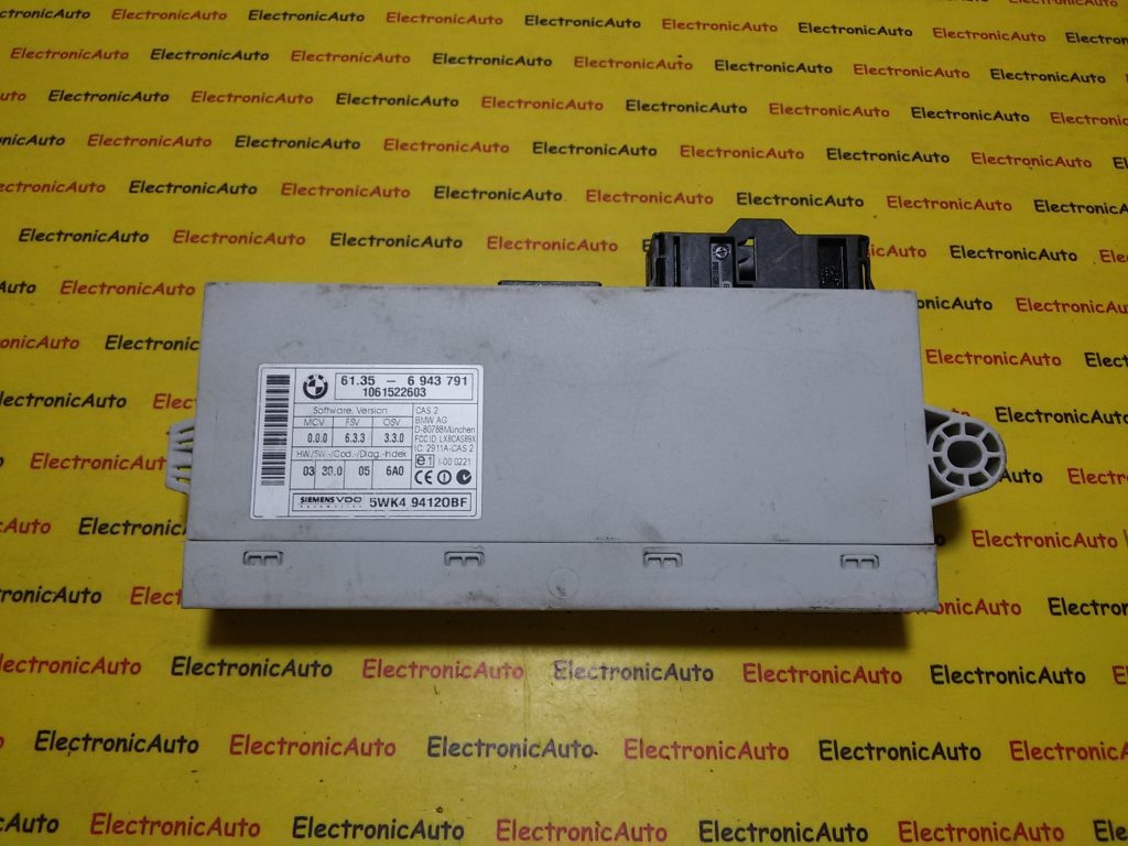 Calculator Confort BMW serie 3 (E87, E90, E91), 61356943791, 5WK494120BF,