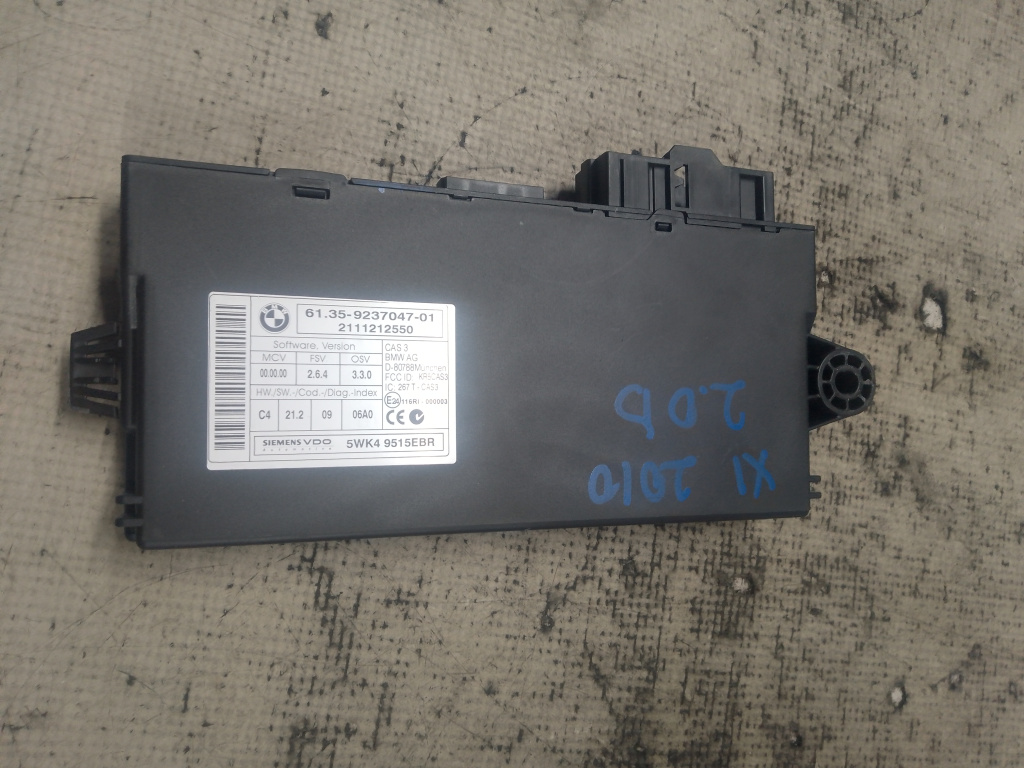 Calculator confort BMW X1 2.0 Motorina 2010, 9237047-01