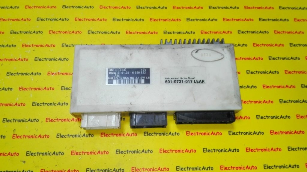 Calculator confort BMW X5 61356920822, 6010731017,