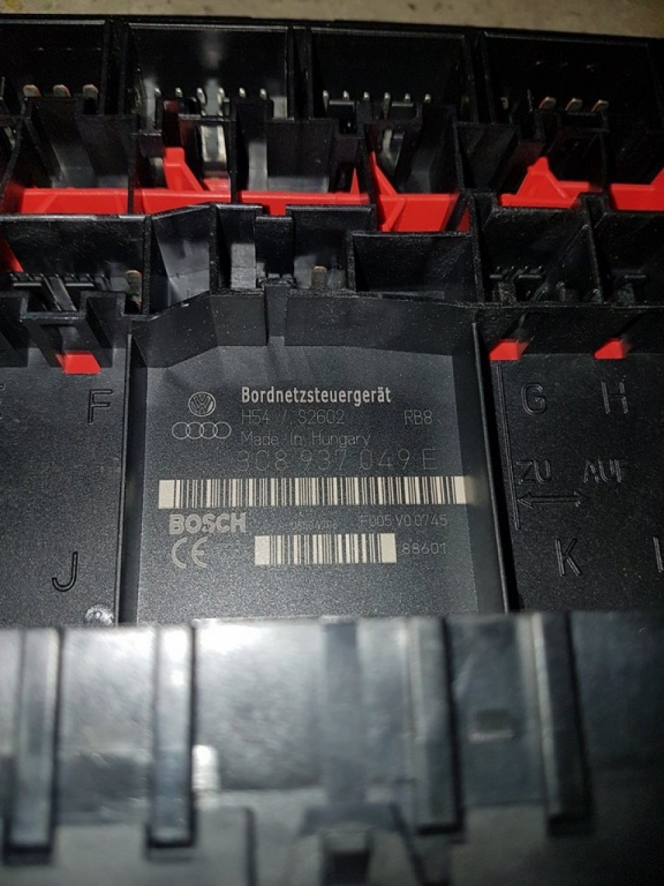Calculator confort (bornetz) 3c8937049e vw passat b6