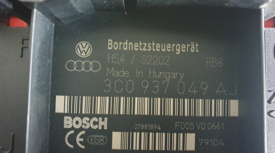 Calculator confort / Bornetz VW Eos cod piesa : 3C0937049AJ
