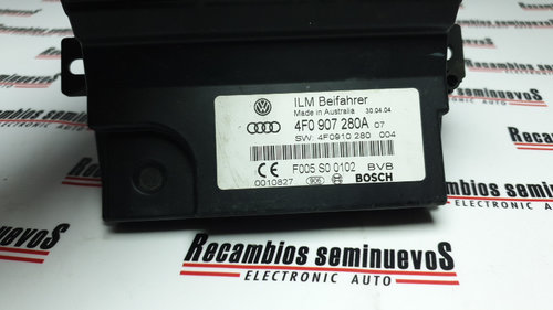Calculator CONFORT BOSCH AUDI A6 4F0 907 280A / 4F0907280A / 4F0 910 280 / 4F0910280 / F005S001024F0...