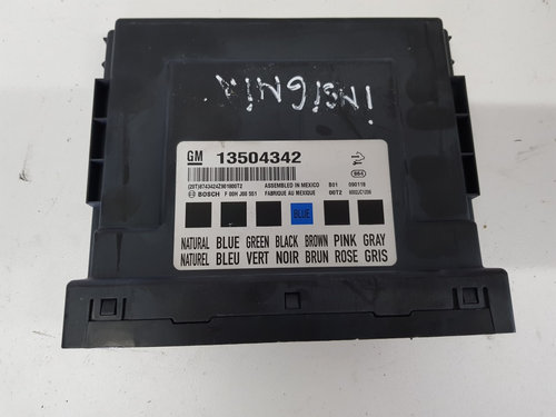 Calculator CONFORT BOSCH OPEL INSIGNIA 13504342 / F 00H J00 551 / F00HJ00551 / 6002JC120613504342 / ...
