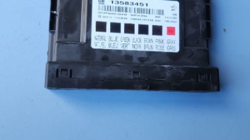 Calculator confort Chevrolet Cruze 1.7 D LUD 2012 Cod : 13583451