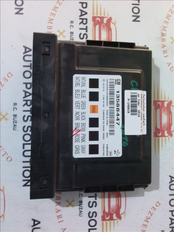 Calculator confort CHEVROLET CRUZE 1.8 B an fabr. 2014