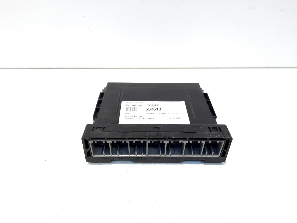 Calculator confort, cod 13504450, Opel Insignia A (id:533613)