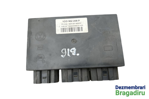 Calculator confort Cod: 1C0962258P Volkswagen VW Golf 4 [1997 - 2006] Hatchback 3-usi 1.9 TDI MT (90...