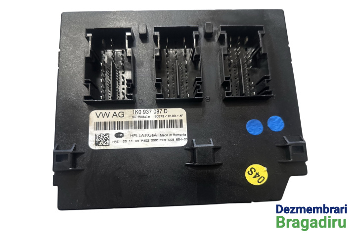 Calculator confort Cod: 1K0937087D 1K0937087D Volkswagen VW Golf 6 [2008 - 2015] Hatchback 5-usi 1.4 TSI MT (122 hp) Cod motor: CAX, Cod cutie: MCB
