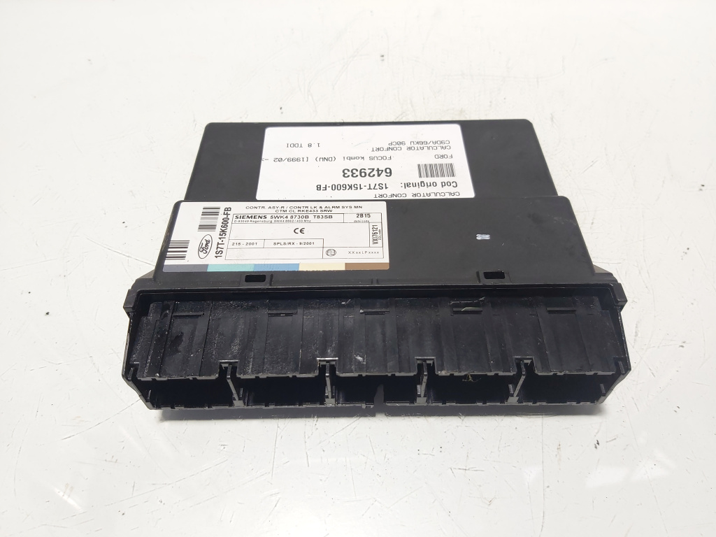 Calculator confort, cod 1S7T-15K600-FB, Ford Focus 1 Combi (id:642933)