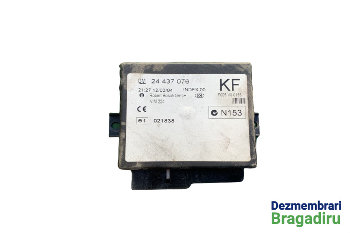 Calculator confort Cod: 24437076 Opel Astra G [1998 - 2009] Hatchback 5-usi 1.7 CDTi MT (80 hp)