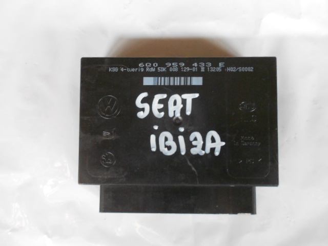 CALCULATOR CONFORT COD 6Q0959433E SEAT IBIZA IV FAB. 2002 – 2009 ⭐⭐⭐⭐⭐