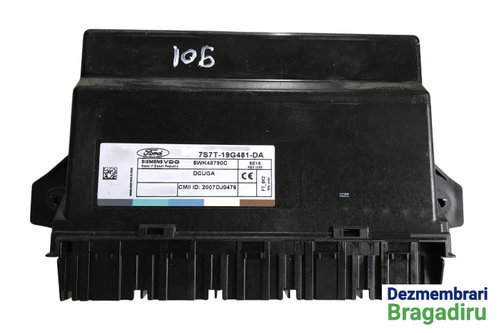 Calculator confort Cod: 7S7T-19G481-DA 7S7T-19G481-DA Ford Mondeo MK4 [2007 - 2010] Liftback 2.2 TDC...