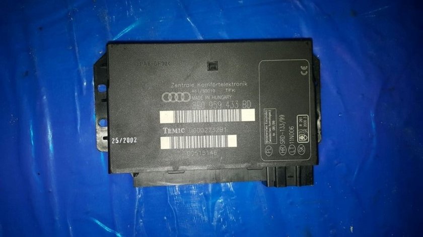 Calculator confort cod 8e0959433bd audi a4 b6