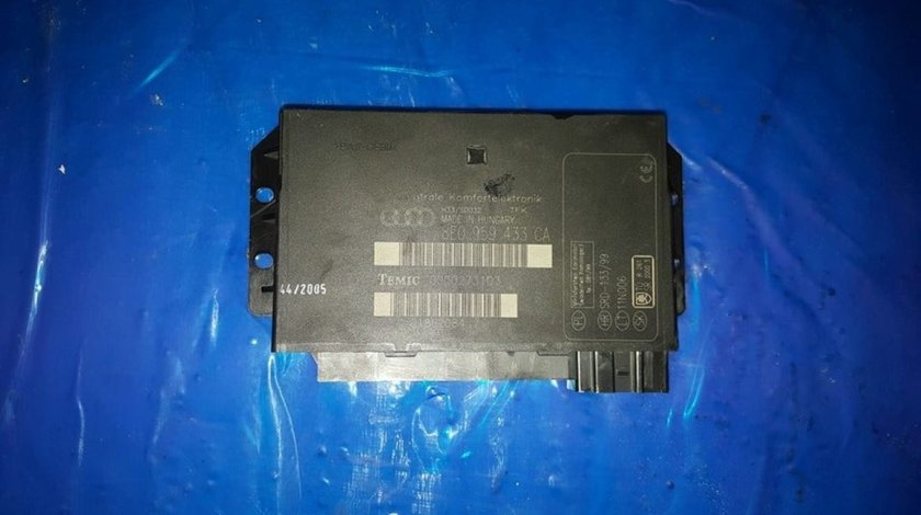 Calculator confort cod 8e0959433ca audi a4 b7