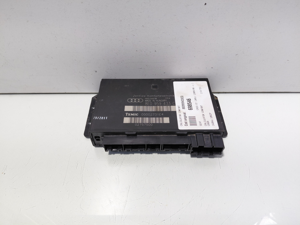 Calculator confort, cod 8E0959433CQ, Seat Exeo ST (3R5), 2.0 TDI, CAGA (id:698546)