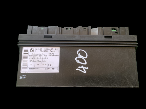 Calculator confort Cod: 9114447 BMW Seria 5 E60/E61 [2003 - 2007] Sedan 520 d MT (163 hp) M47N2