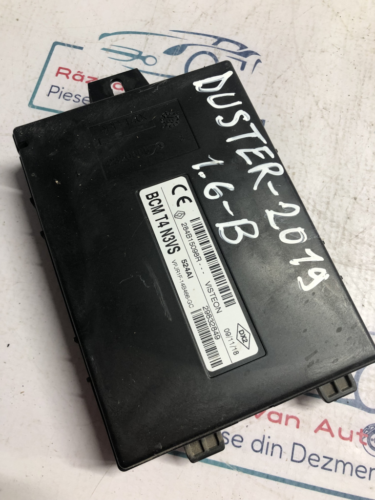 Calculator confort Dacia Duster 2019, 284B15098R