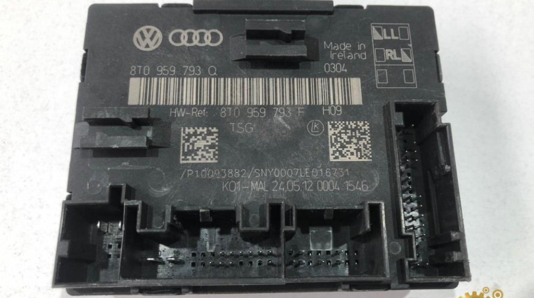 Calculator confort dreapta fata Audi A5 (2007-2011) [8T3] 8t0959793q