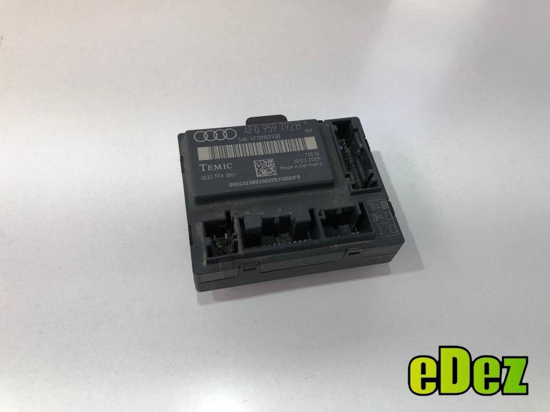Calculator confort dreapta fata Audi A6 Allroad (2006-2011) [4FH, C6] 4f0959792b